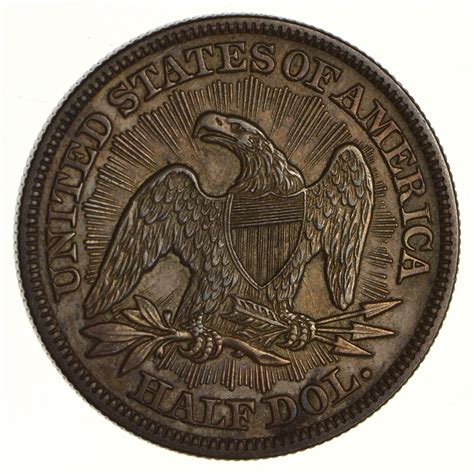 1853 Seated Liberty Half Dollar - Near Uncirculated | Property Room