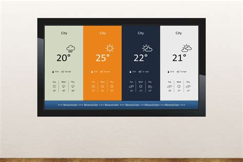 Free Digital Signage Templates • PresentationPoint