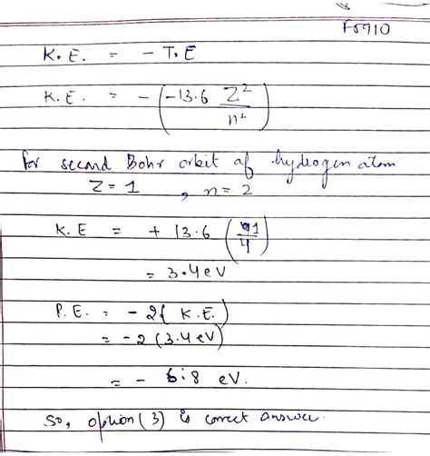 Kinetic And Potential Energy Formula