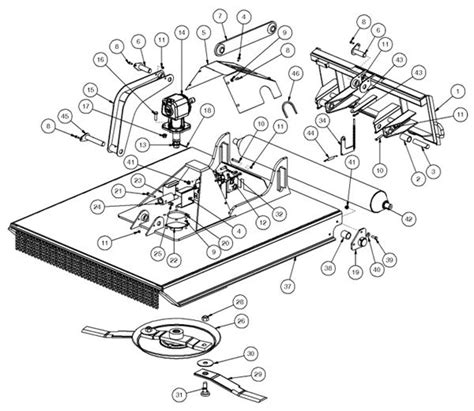 Rotary Cutter Parts Diagram