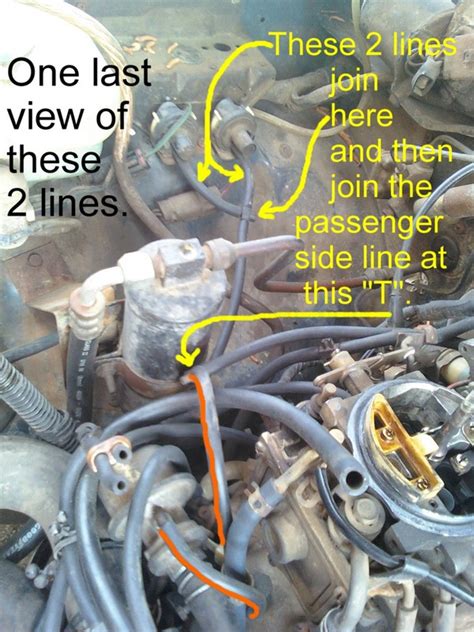 Nissan 720 Pickup Truck Vacuum Hose Routing and Repair Guide - Part 4