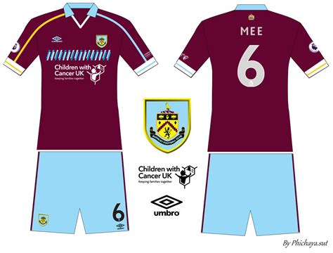 Burnley FC Home kit