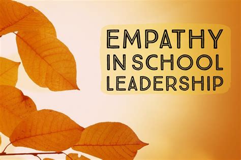 Empathy in school leadership – ICTEvangelist
