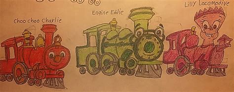 The Little Engine That Could book characters (1991 by jebens1 on DeviantArt