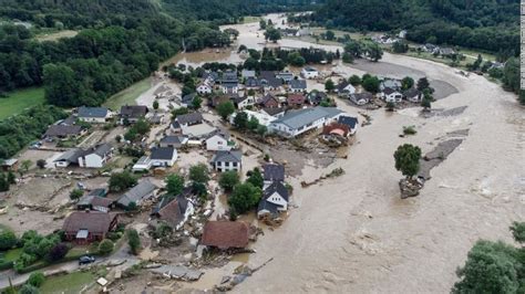 洪水に見舞われたドイツのラインラント・プファルツ州＝15日 - CNN.co.jp