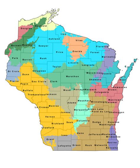 State Natural Areas by county | | Wisconsin DNR