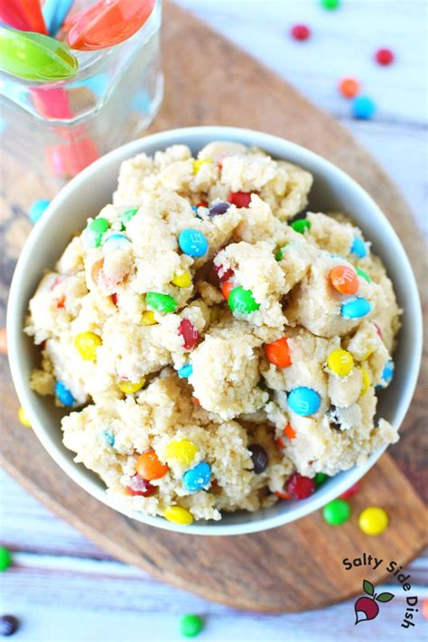 Easy Edible Cookie Dough in 5 Minutes! (no eggs) | Easy Side Dishes