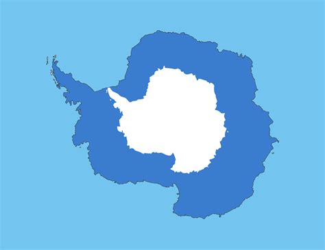 True Antarctica flag map : mapporncirclejerk