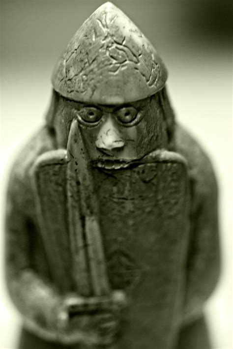 Lewis Chessmen – Berserker | Individually hand-carved from w… | Flickr