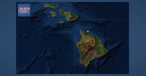 No tsunami expected after 4.7 magnitude Maui earthquake | Maui Now