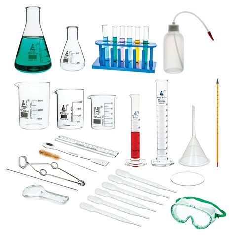 Laboratory Starter Kit - 32 Pieces - Glassware & Plasticware - Select ...