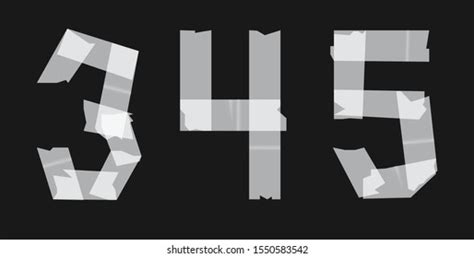 Duct Tape Font Design Concept Texture 库存矢量图（免版税）1550583542 | Shutterstock