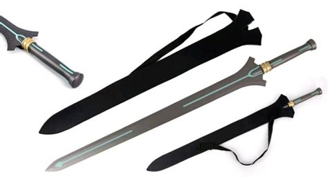 Espada Kirito Escala Original Sword Art Online Cosplay - Tenda Medieval