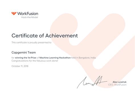 Hackathon winners • WorkFusion • Accredible • Certificates, Badges and Blockchain