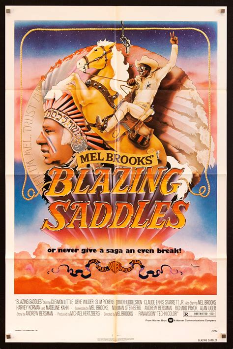 Blazing Saddles Movie Poster 1974 1 Sheet (27x41)