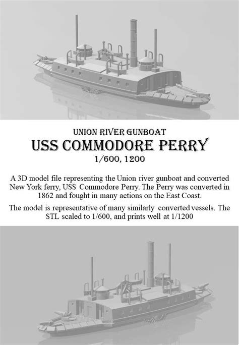 USS Commodore Perry - Long Face Games | Wargame Vault