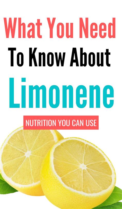 Limonene, the Compound in Lemons with Surprising Benefits in 2021 ...