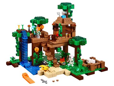 LEGO® Minecraft 21125 Das Dschungel-Baumhaus (2016) ab 219,95 € (Stand: 08.11.2024) | LEGO ...