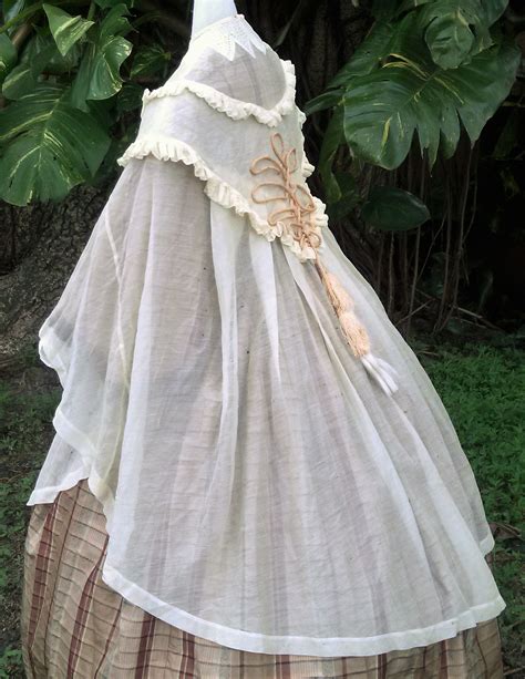 Summer Mantle c.1860 | Historical dresses, Victorian fashion, Vintage outfits