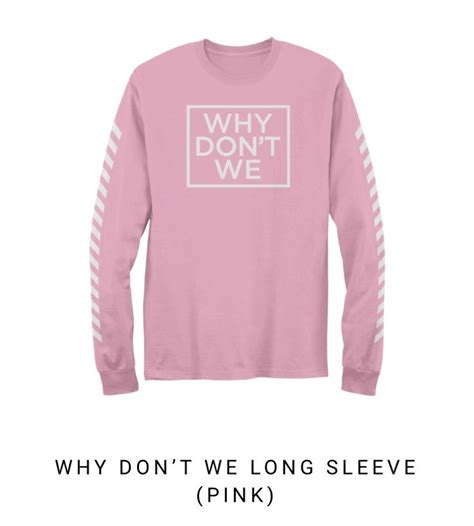 On Wednesday’s we wear pink Why Don’t We merch | Dream clothes, Band hoodies, Clothes