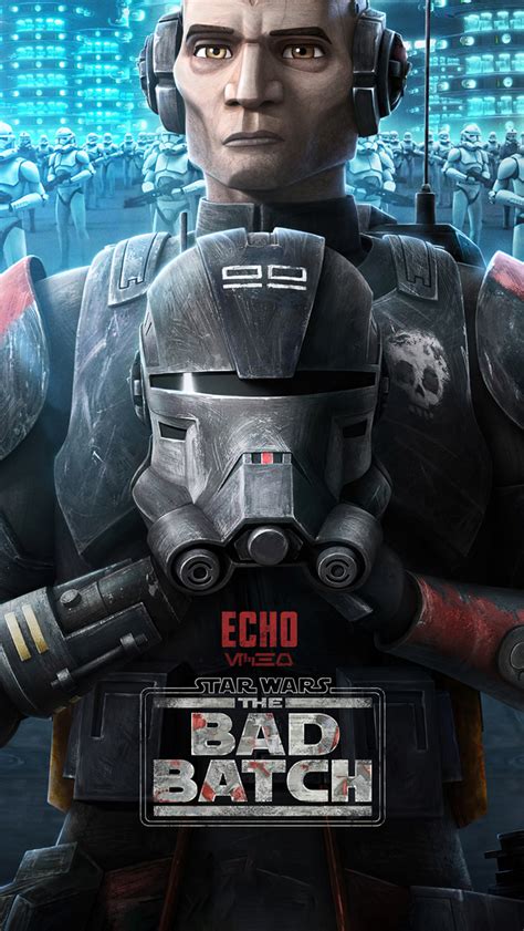 640x1136 Echo Star Wars The Bad Batch 4k iPhone 5,5c,5S,SE ,Ipod Touch ...