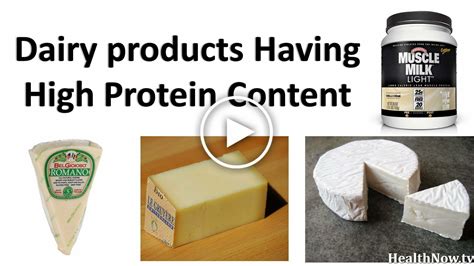 High Protein Diet: Top 15 Dairy Products with High Protein Content | MedicalPlexus