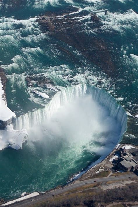 An aerial view of Niagara Falls. | Places to travel, Waterfall, Places to go