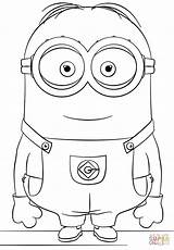 Minion Dave coloring Page  Free Printable Coloring Pages sketch template