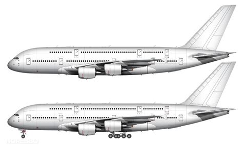 All white A380-800 side view | Airplanes | Pinterest | Airbus a380, Aviation and Airplanes