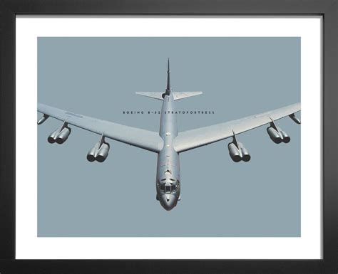 Boeing B-52 Stratofortress Art Print by ManMade Art – ManMade Art Inc.