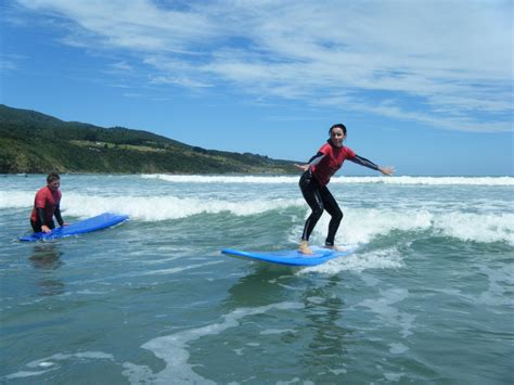 Beginner Surfing Lessons - Surf Safe Surf Coaching Raglan