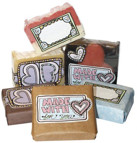 Printable Soap Labels for Valentine's Day or Wedding Favors - Soap Deli News