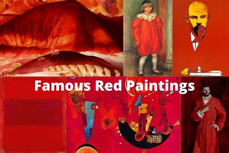 10 Most Famous Red Paintings - Artst