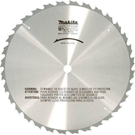 Makita 16-5/16 in. x 1 in. 32-Teeth Carbide-Tipped Blade For Use with Circular Saws-A-90956 ...