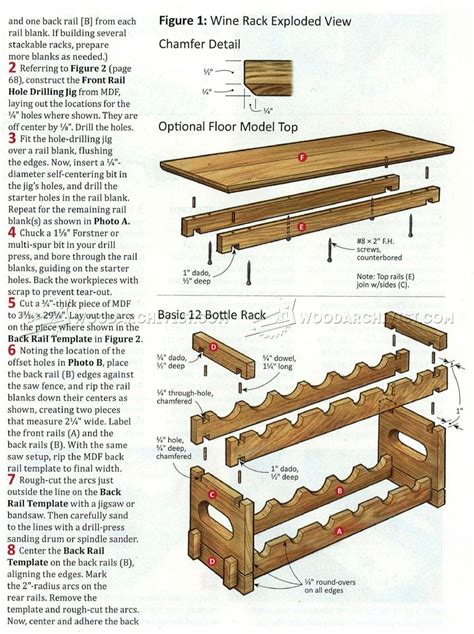 Stacking Wine Rack Plans • WoodArchivist