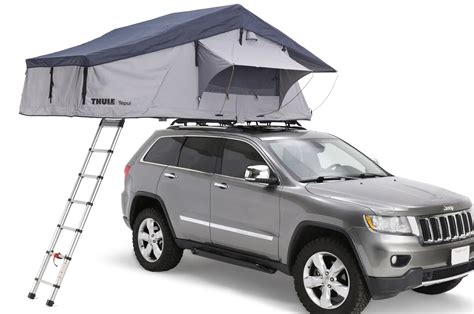 Thule Tepui Explorer Autana 3 Person Soft Shell Roof Top Tent with Annex Haze Gray - 901400 ...