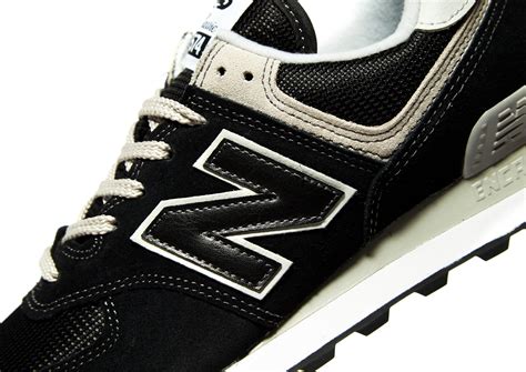 New Balance 574 in Black for Men - Lyst