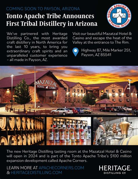 Tonto Apache Tribe Announces First Tribal Distillery in Arizona ...