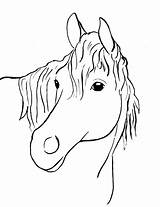 68 horse Head coloring Page sketch template