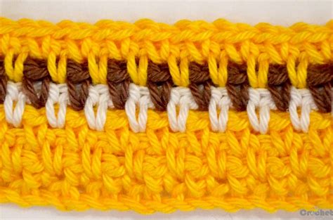 Crochet Linen Stitch - MyCrochetPattern