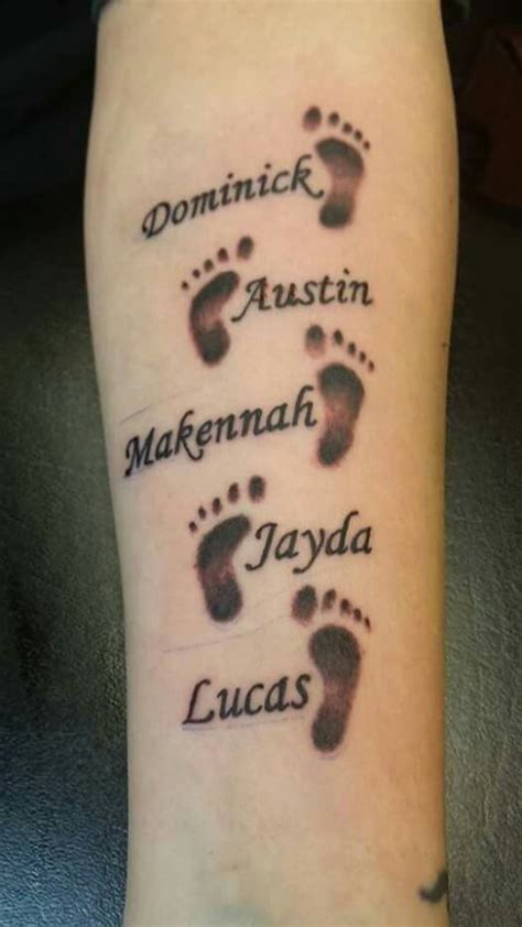 Grandson Tattoo Ideas ~ Tattoos Grandma Grandchild Tattoo Names Name ...