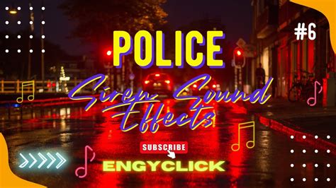 Police Siren Ringtone Sound Effects #police #engyclick - YouTube