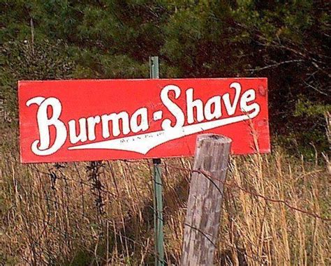 Where are the Burma Shave Signs?