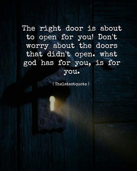 God Opens Doors Quotes - ShortQuotes.cc