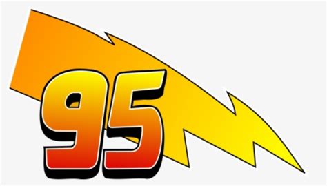 Transparent Lightning Vector Png - Lightning Mcqueen 95 Logo, Png Download , Transparent Png ...