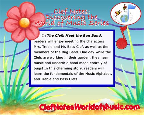 The Clefs Meet the Bug Band:Book 1 - Clef Note Books