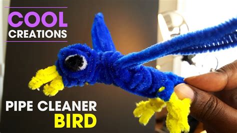 How To Create Your Own Pipe Cleaner Bird ~ Fun Craft DIY - YouTube