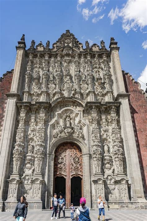 Exterior View of the Historical Mexico City Metropolitan Cathedral Editorial Image - Image of ...