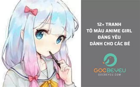 Chi tiết 86+ về hình tô màu anime girl hay nhất - coedo.com.vn