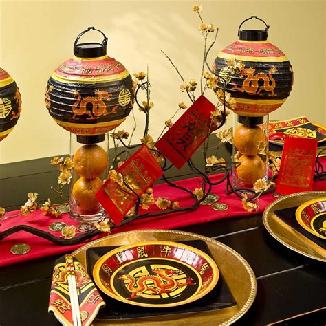 Bellissimo: Chinese New Year Table Setting & Centerpieces Ideas